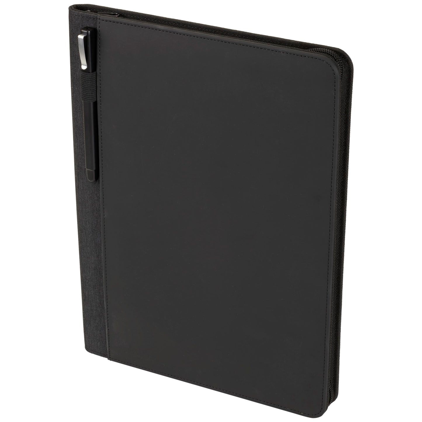 Vienna Heathered Zippered Padfolio w FSC® Mix Pape