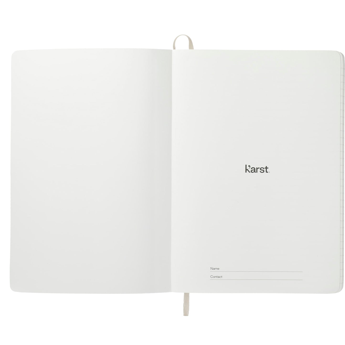 Karst 5.5" x 8.5" Stone Soft Bound Notebook