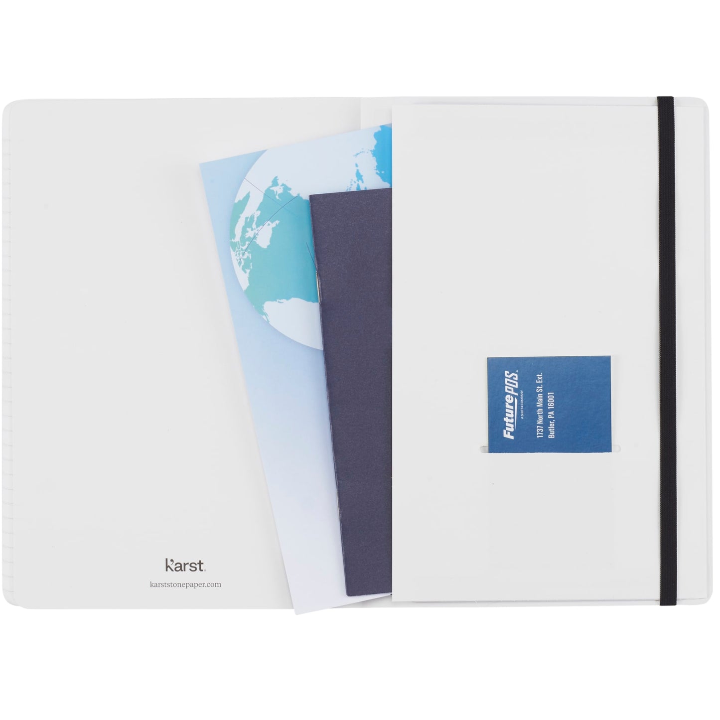 Karst 5.5" x 8.5" Stone Soft Bound Notebook