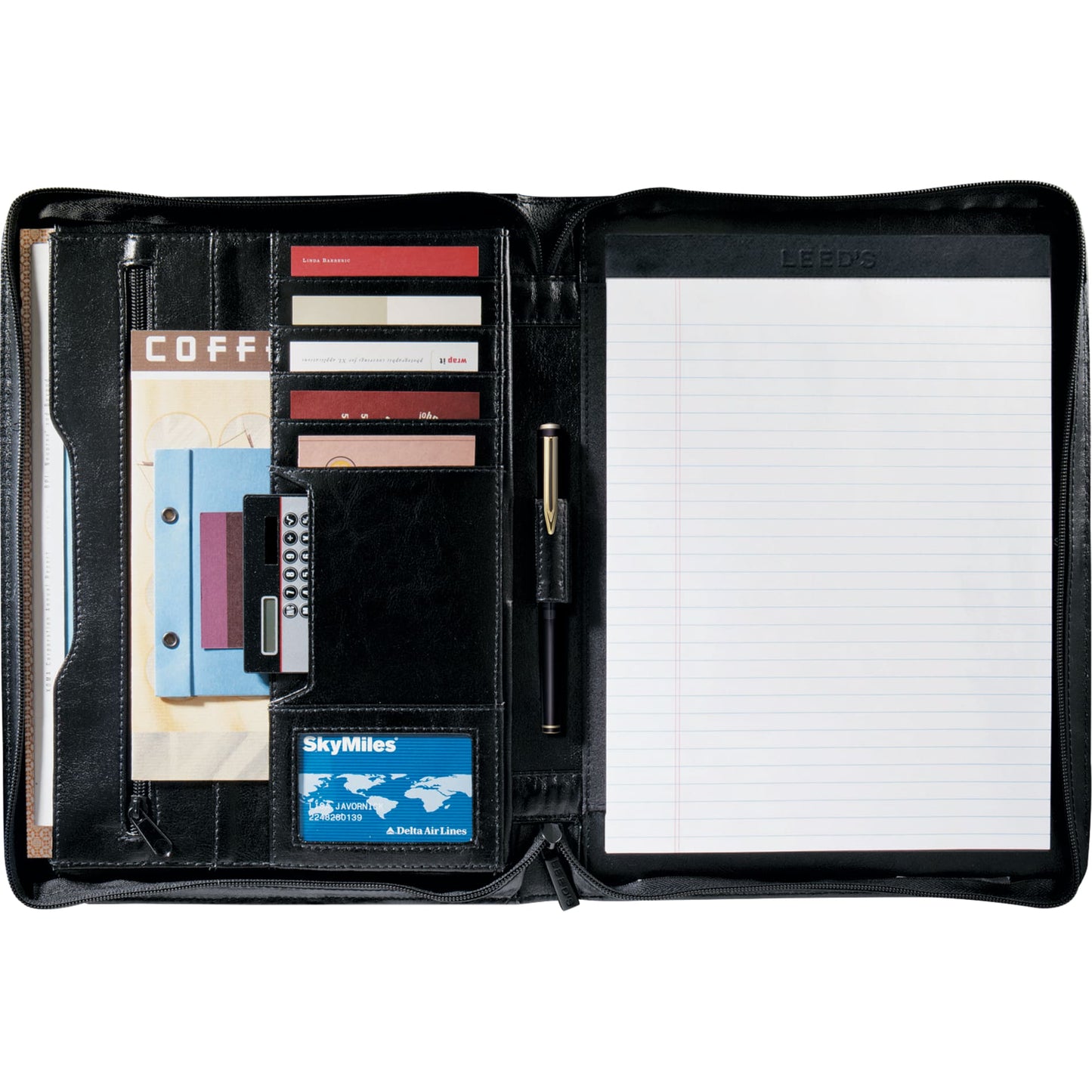 Renaissance Zippered Padfolio with FSC® Mix Paper