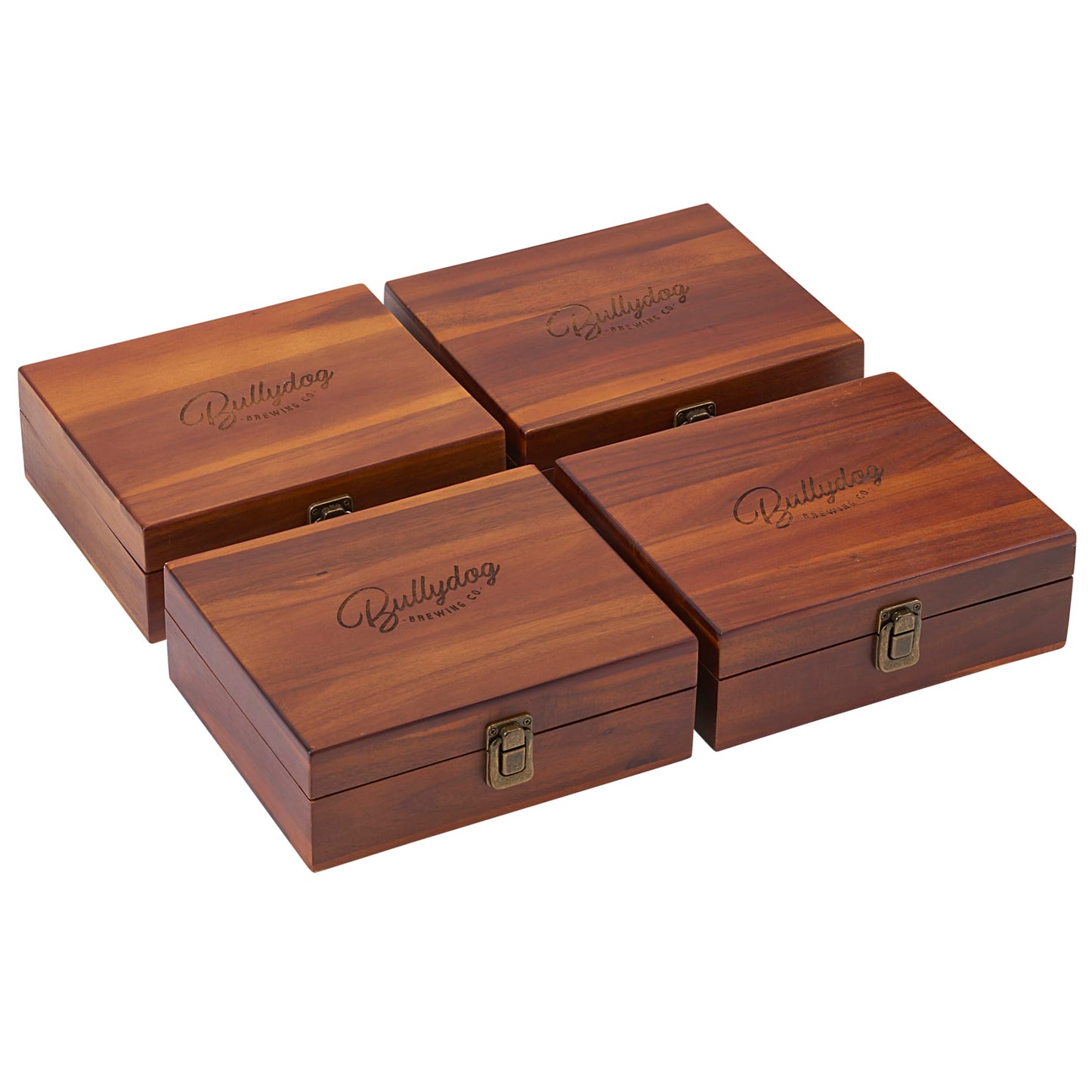 Graze Wood and Metal Wine Set