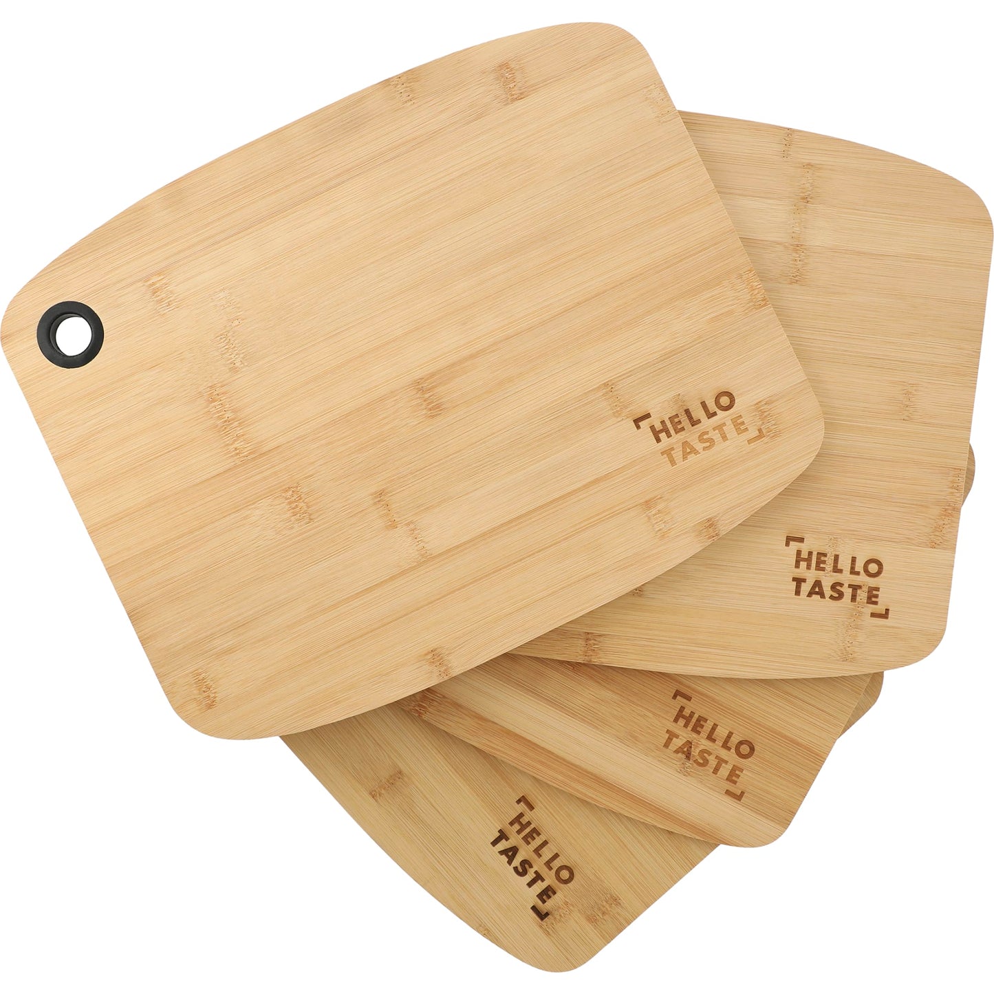 Large Bamboo Cutting Board with Silicone Grip