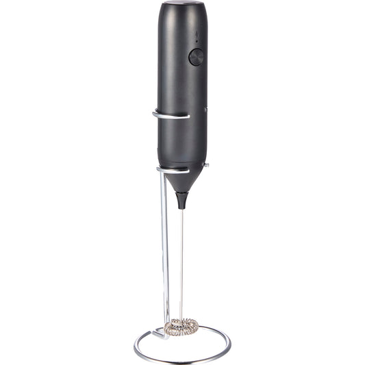 Rechargeable Handheld Milk Frother with Stand