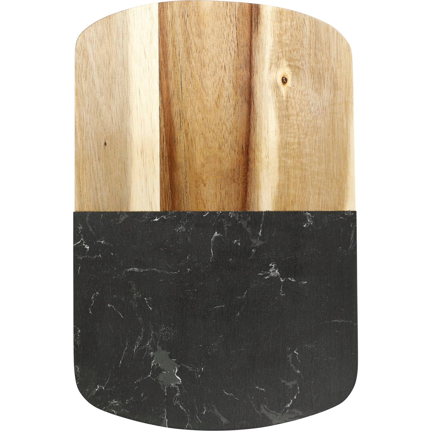 Black Marble Cheese Board Set with Knives