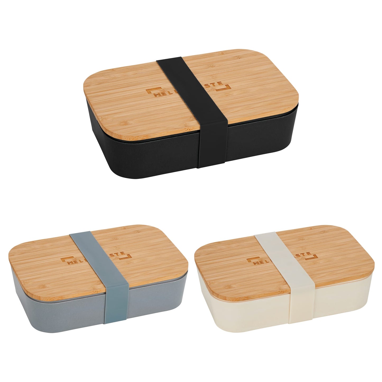 Bamboo Fiber Lunch Box with Cutting Board Lid