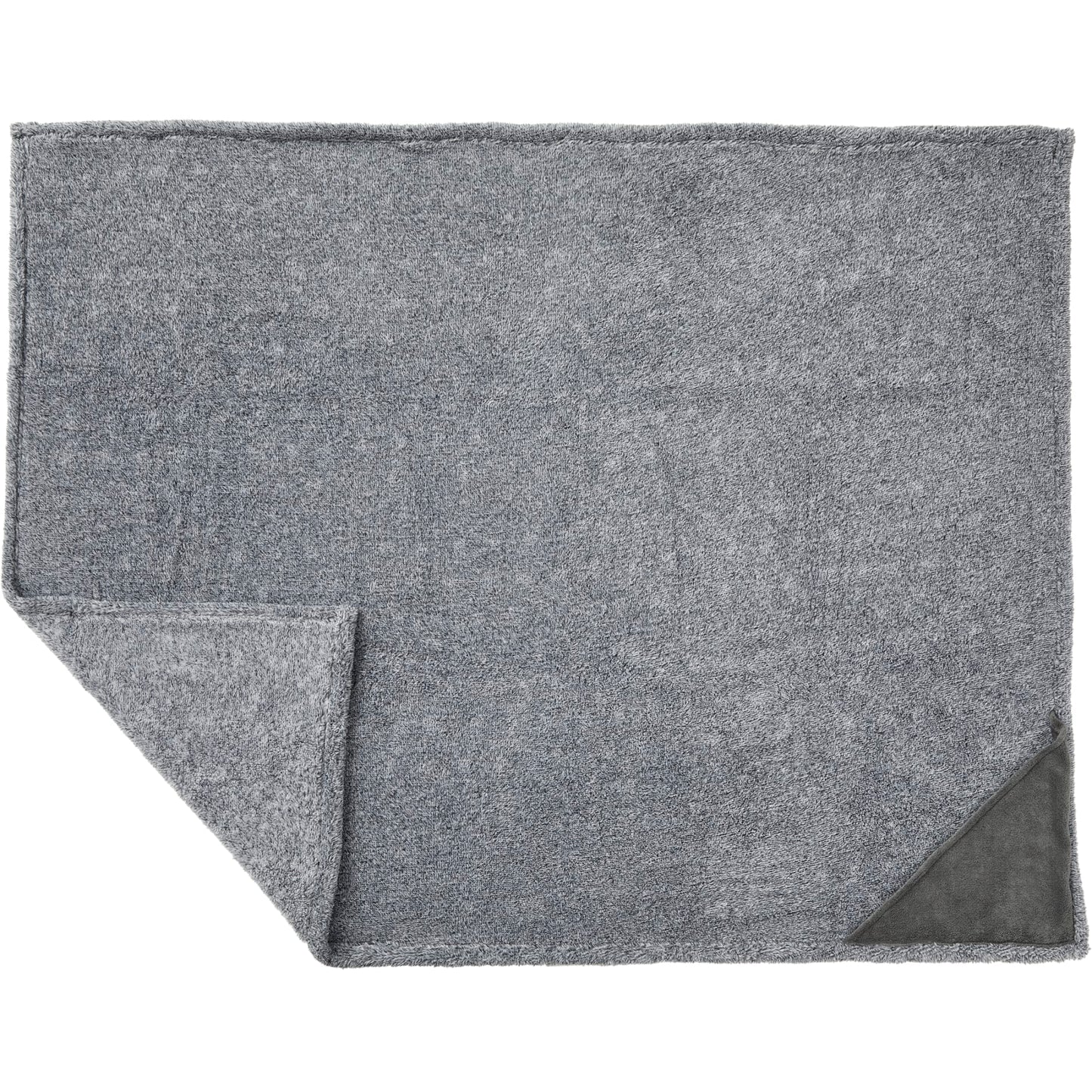 Heathered Fuzzy Fleece Blanket