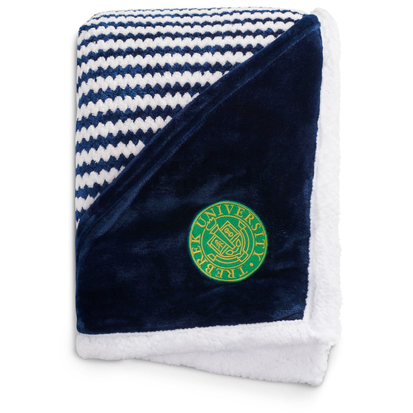 Field & Co.® Chevron Striped Sherpa Blanket