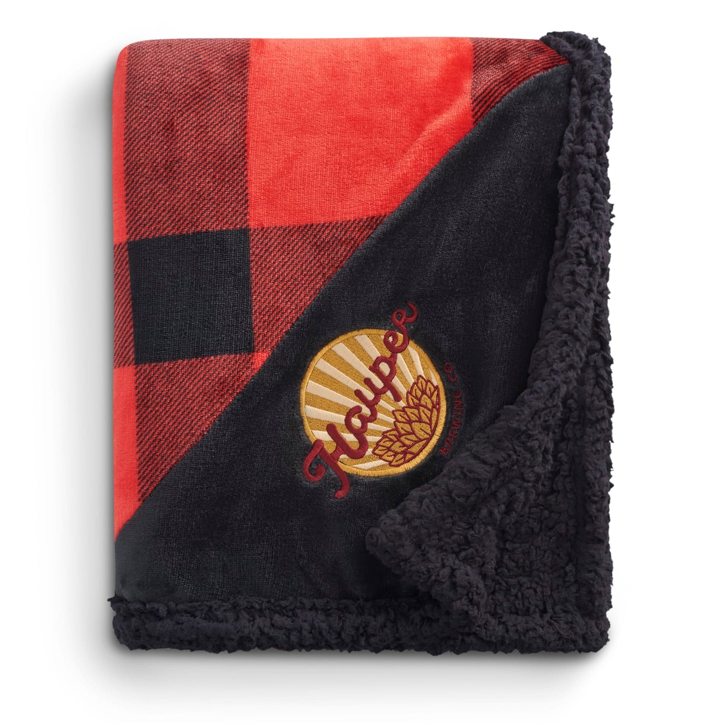 Field & Co.® Buffalo Plaid Sherpa Blanket