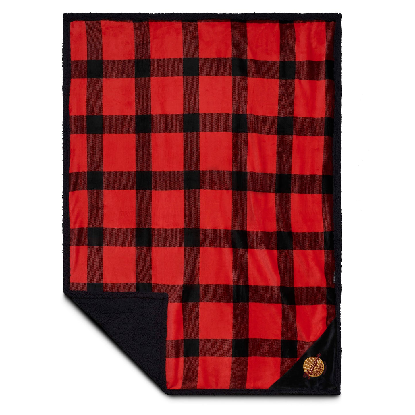 Field & Co.® Buffalo Plaid Sherpa Blanket