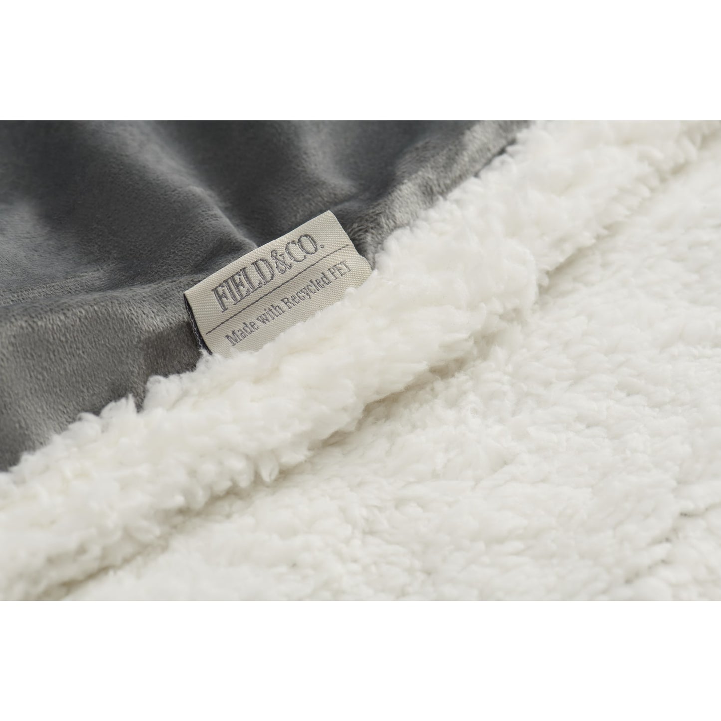 Field & Co. 100% Recycled PET Sherpa Blanket