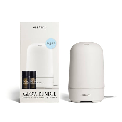 Vitruvi Glow Diffuser and Essential Oil Bundle Set