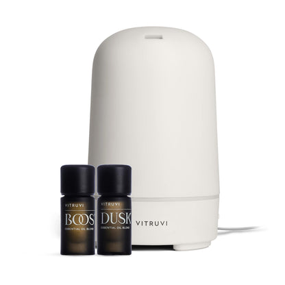 Vitruvi Glow Diffuser and Essential Oil Bundle Set