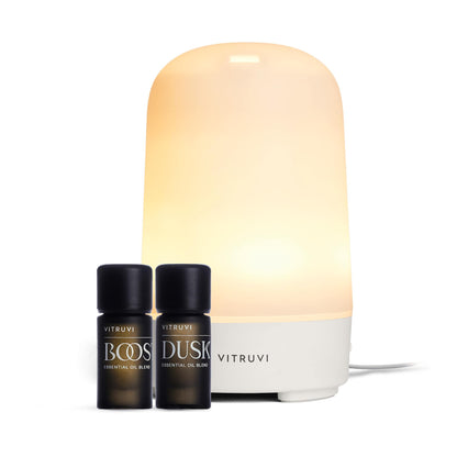 Vitruvi Glow Diffuser and Essential Oil Bundle Set