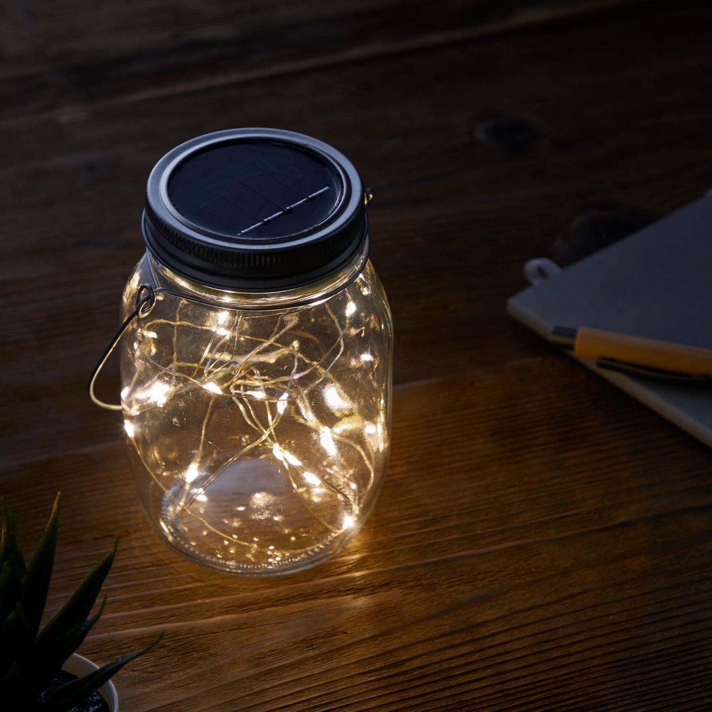 Solar Power Mason Jar Light