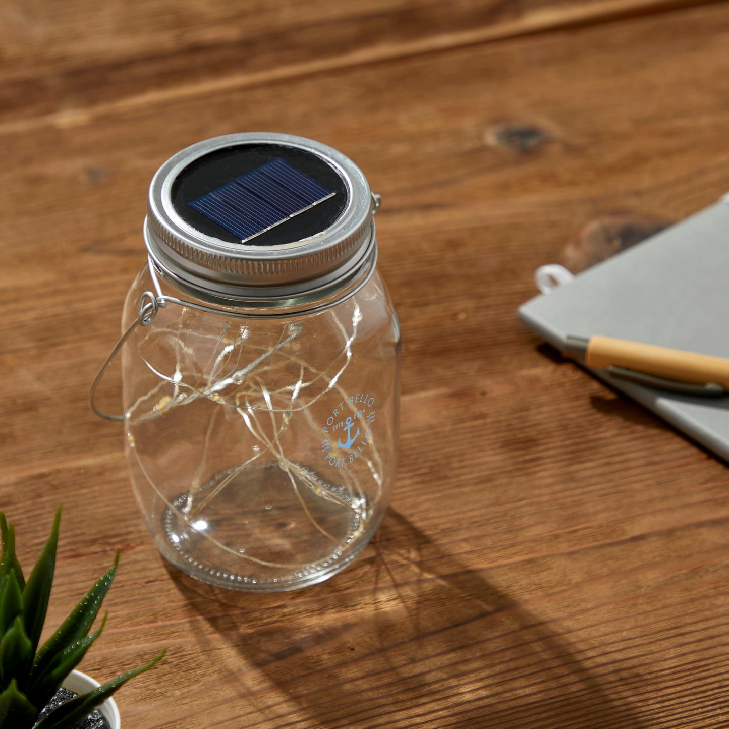 Solar Power Mason Jar Light