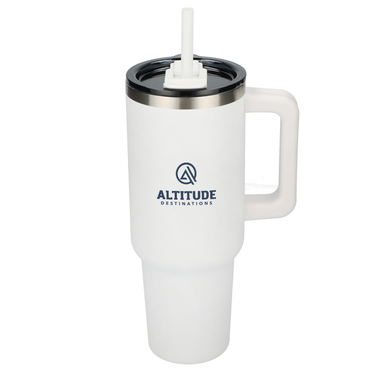 Pinnacle Recycled Travel Tumbler with Straw 40oz