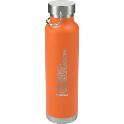 Thor Copper Vacuum Insulated Bottle 22oz with Full Color Print