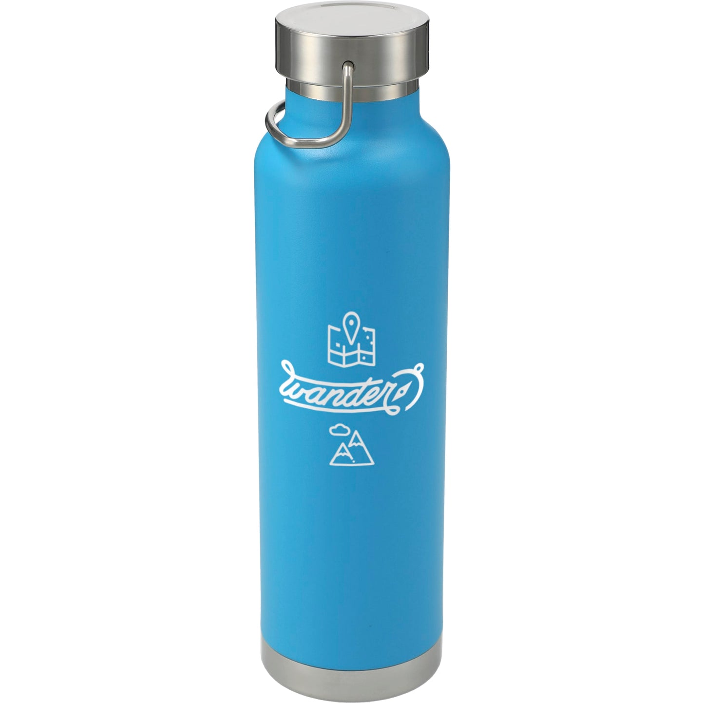 Thor Copper Vacuum Insulated Bottle 22oz with Full Color Print