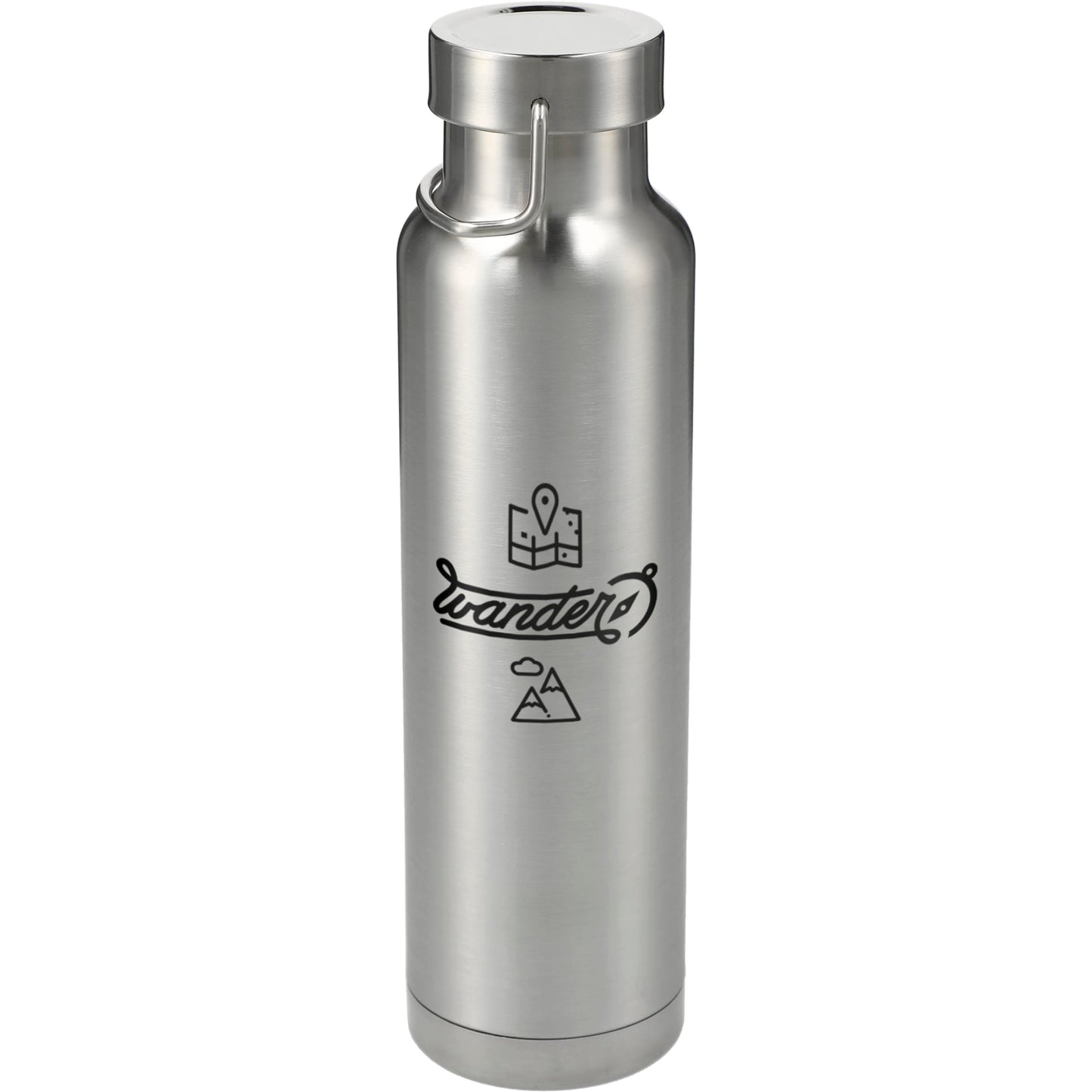 Thor Copper Vacuum Insulated Bottle 22oz with Full Color Print