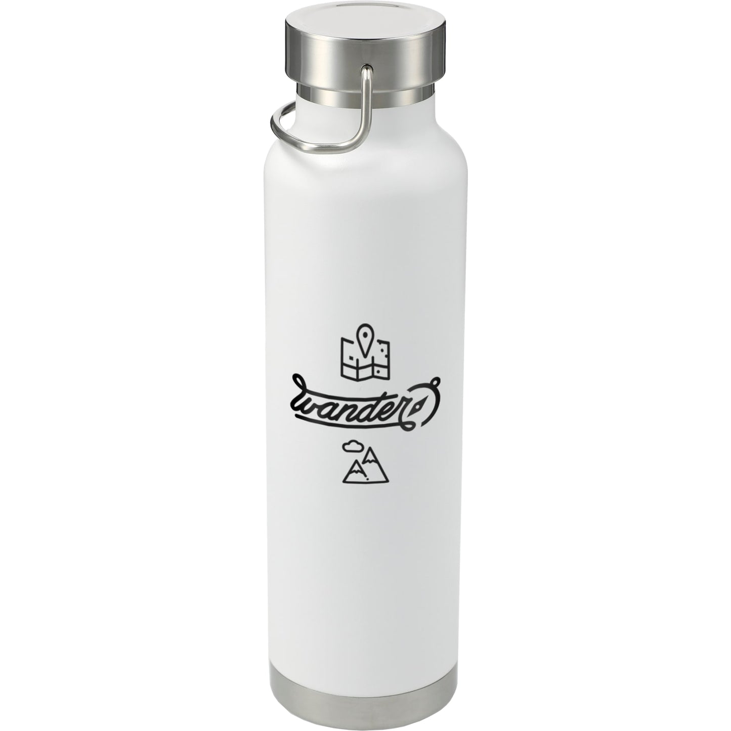 Thor Copper Vacuum Insulated Bottle 22oz with Full Color Print