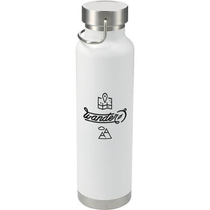 Thor Copper Vacuum Insulated Bottle 22oz with Full Color Print