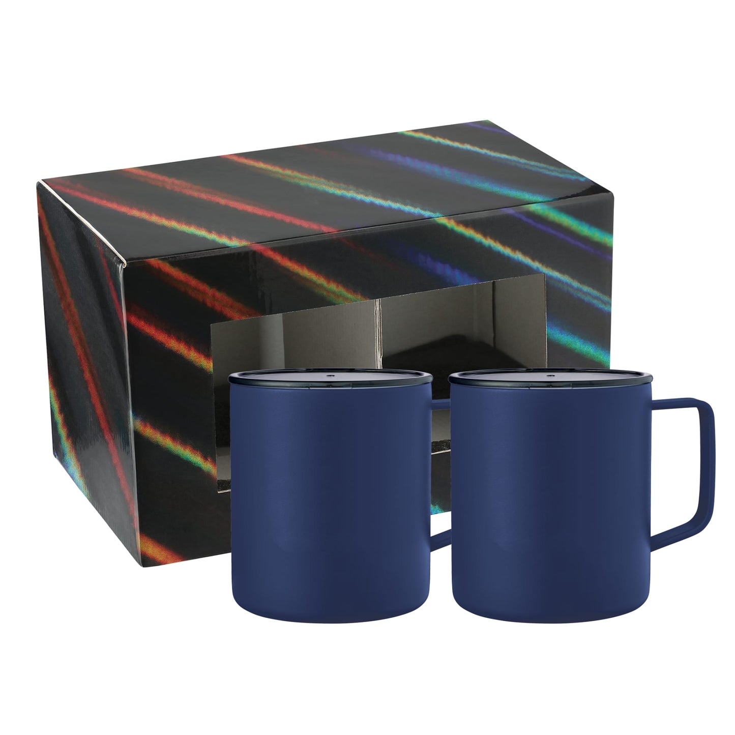 Rover Camp Mug 14oz Powder coated 2 in 1 Gift Set