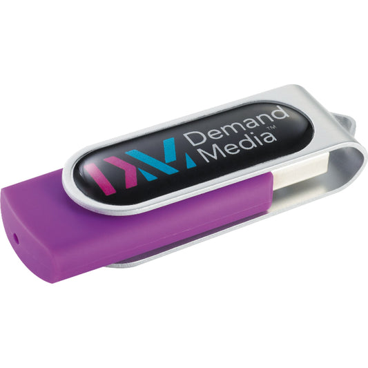 Domeable Rotate Flash Drive 2GB