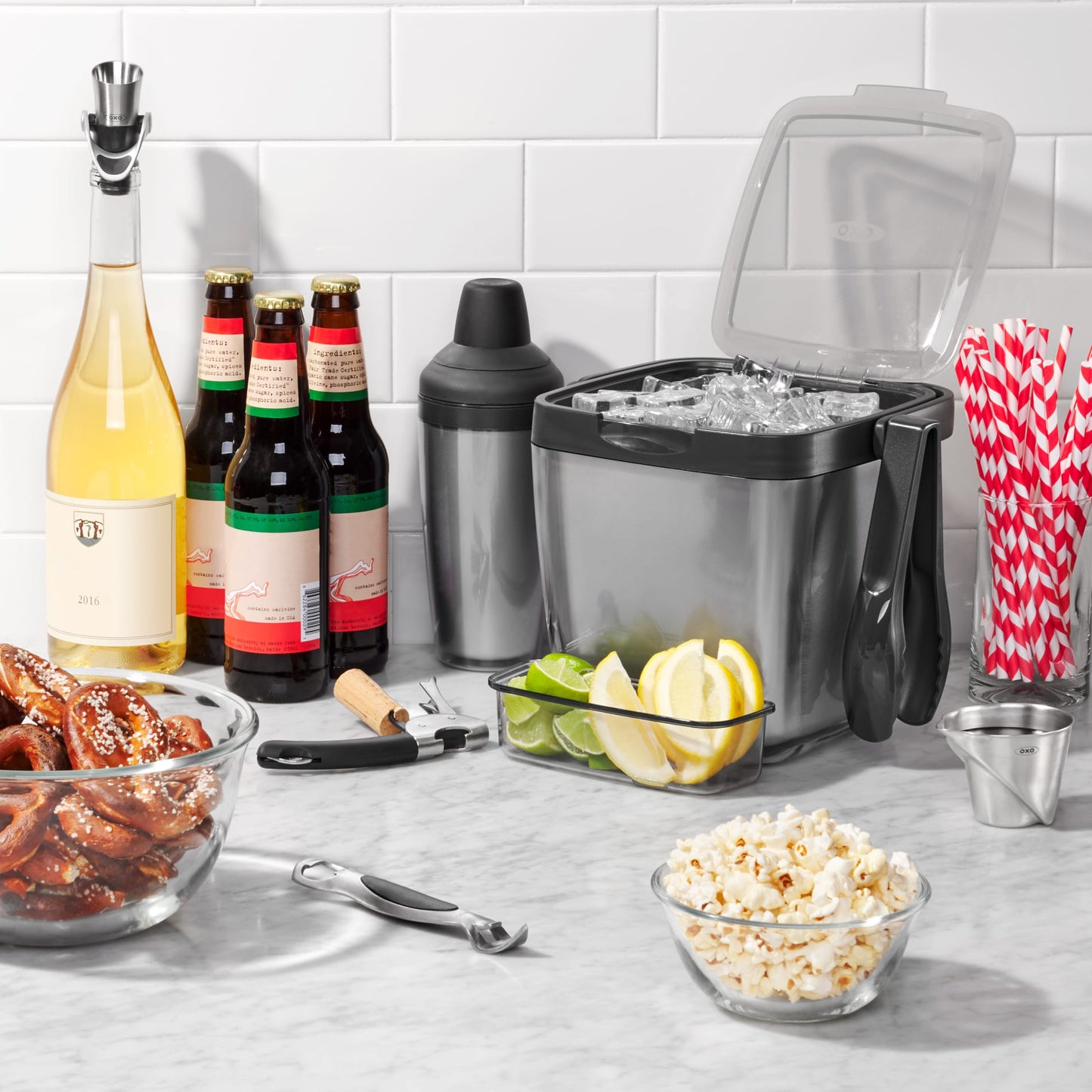 OXO 3-piece Ice Bucket Set