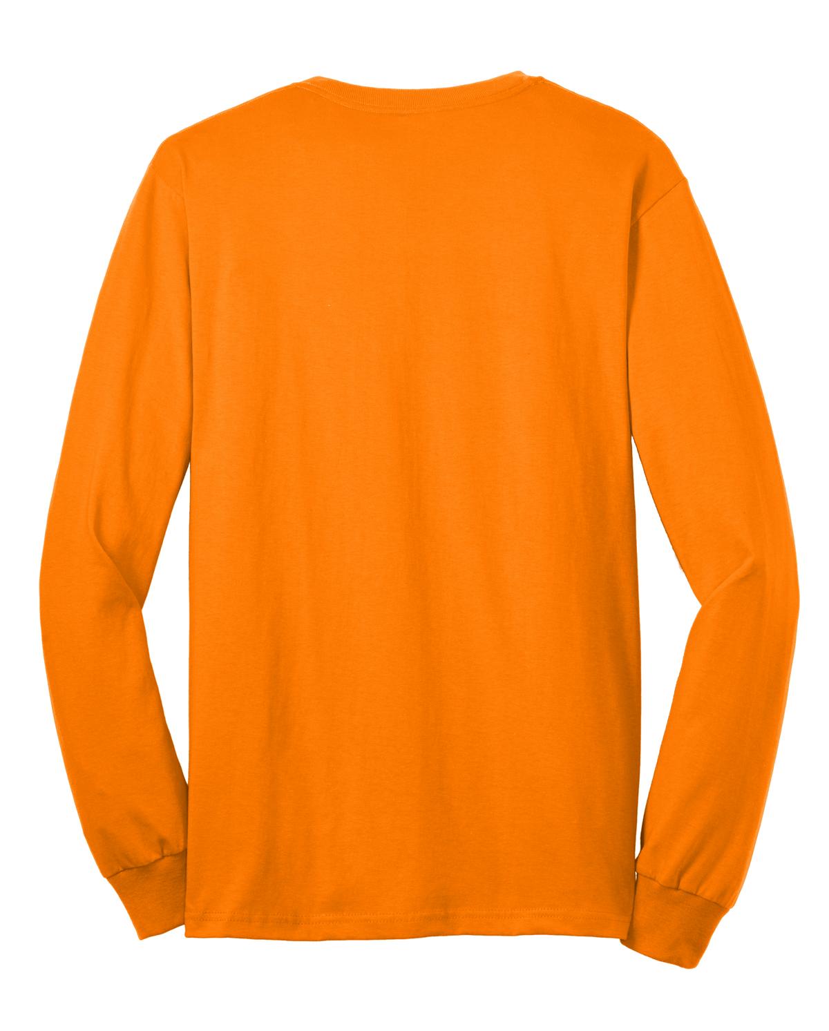 Gildan® - Ultra Cotton® 100% US Cotton Long Sleeve T-Shirt with Pocket