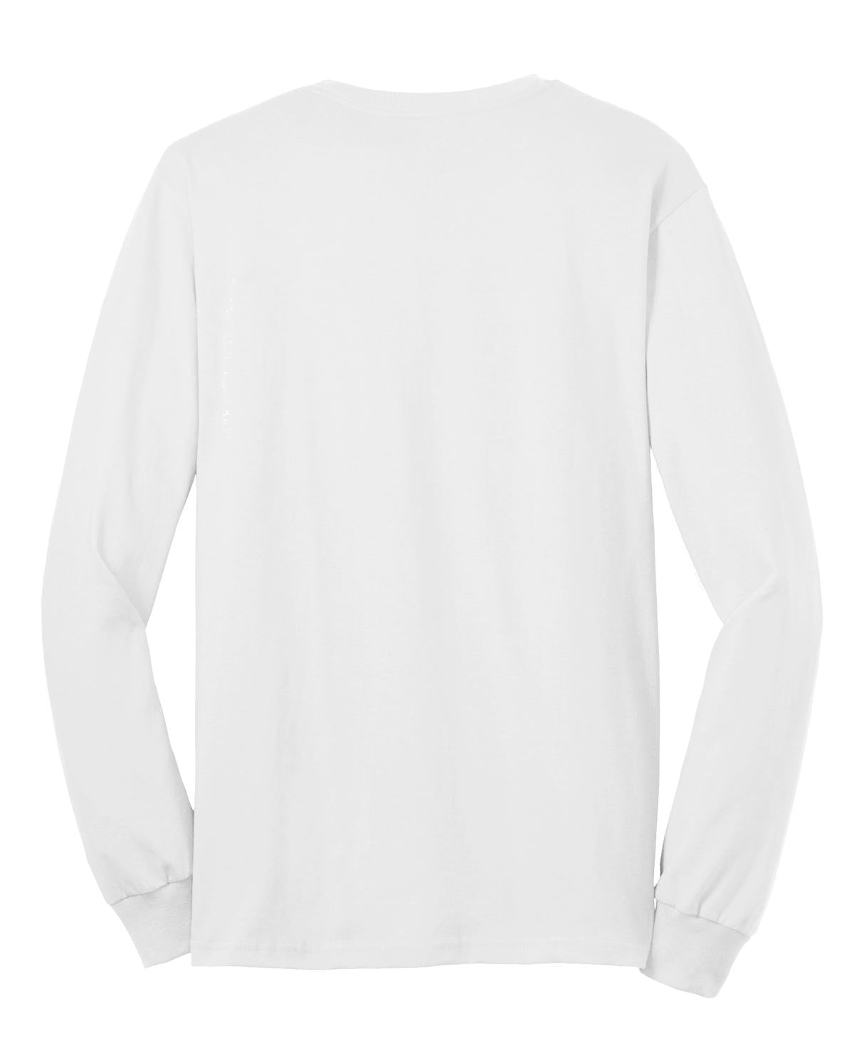 Gildan® - Ultra Cotton® 100% US Cotton Long Sleeve T-Shirt with Pocket