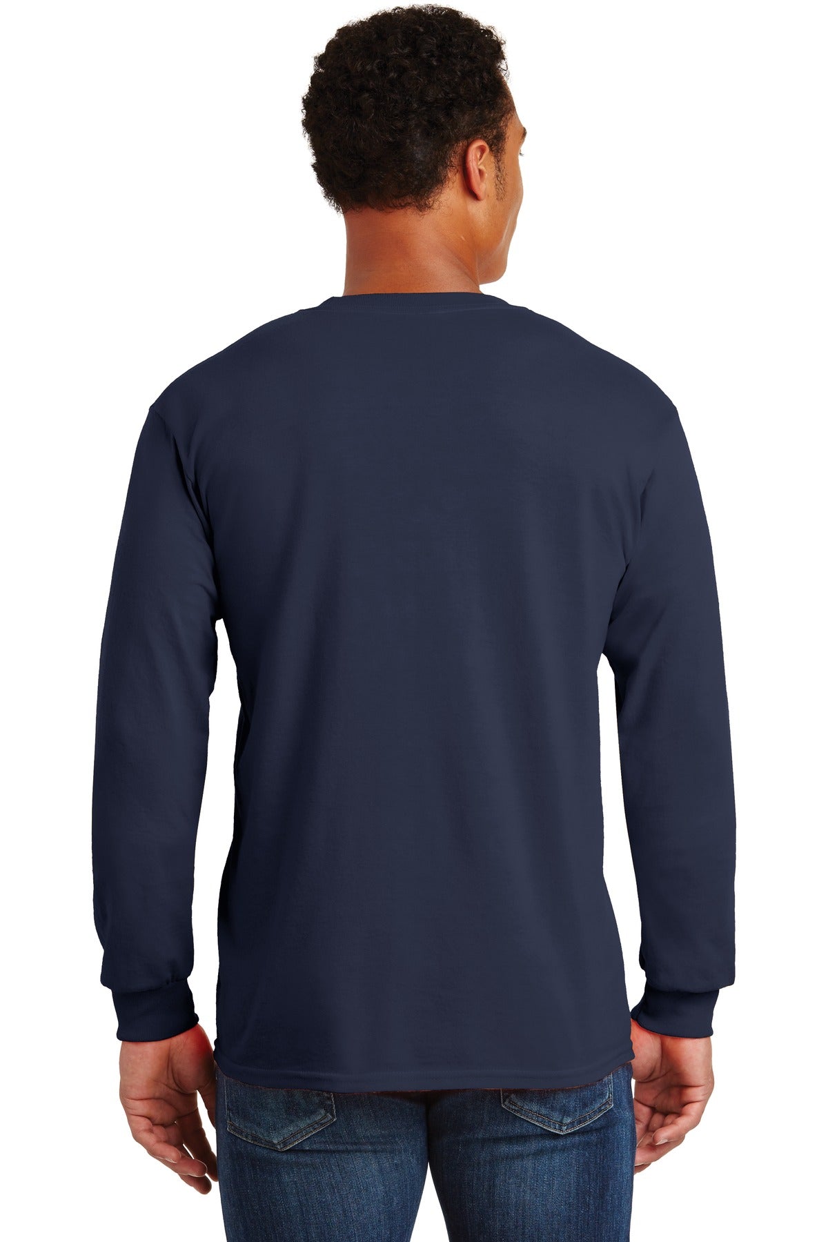 Gildan® - Ultra Cotton® 100% US Cotton Long Sleeve T-Shirt with Pocket