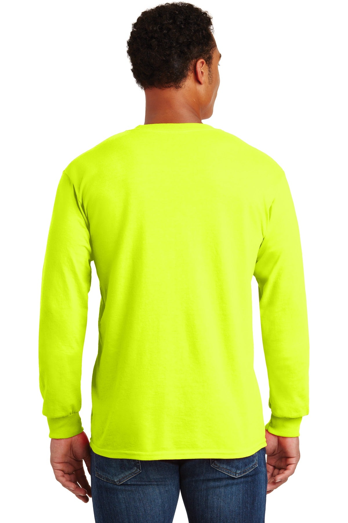 Gildan® - Ultra Cotton® 100% US Cotton Long Sleeve T-Shirt with Pocket