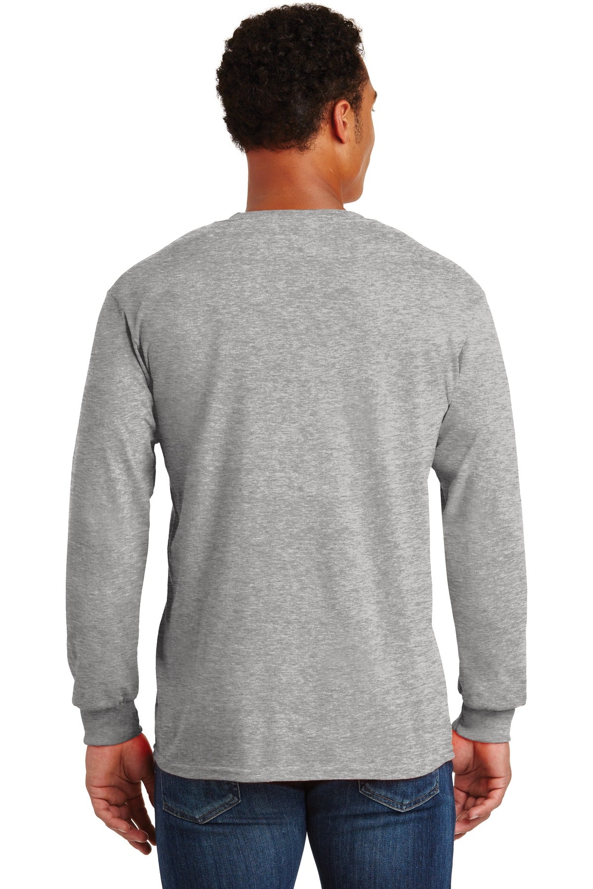 Gildan® - Ultra Cotton® 100% US Cotton Long Sleeve T-Shirt with Pocket