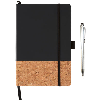 5.5" x 8.5" FSC® Mix Lucca Cork Hard Bound Journal