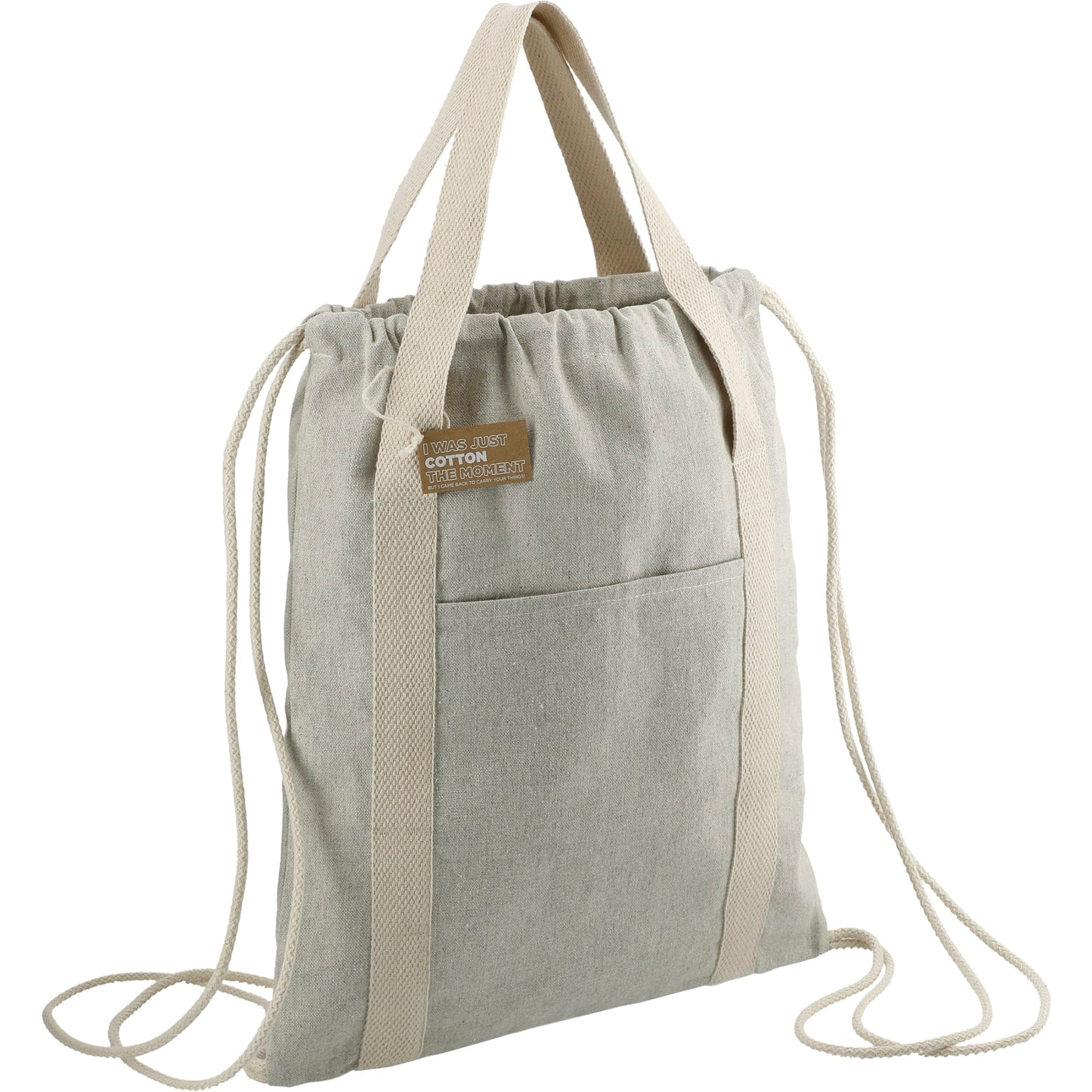 Repose 5oz. Recycled Cotton Drawstring Bag