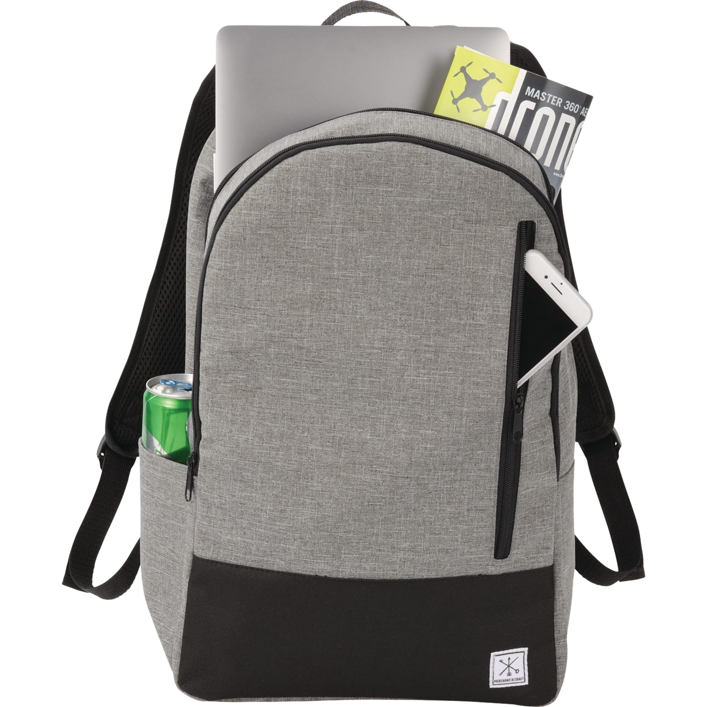 Merchant & Craft Grayley 15" Computer Backpack with Full Color Print