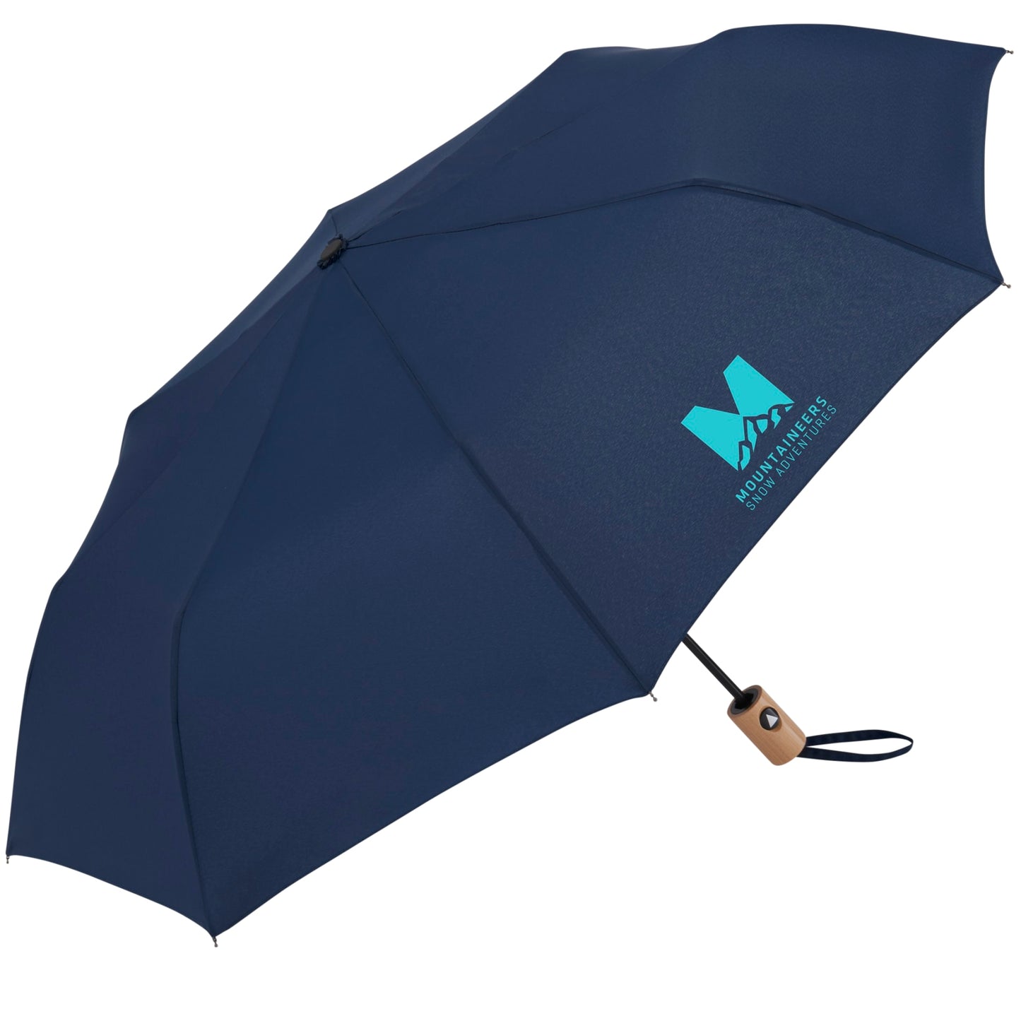 42" Recycled Folding Auto Open Umbrella