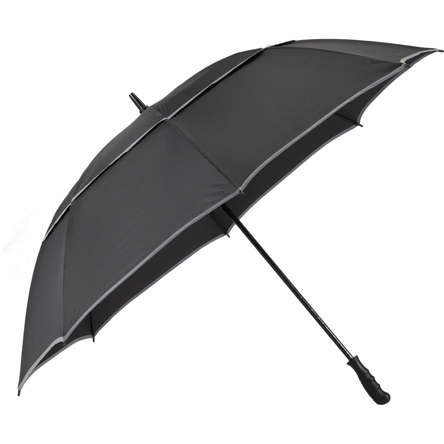 62" RPET Golf Umbrella w/ Reflective Trim