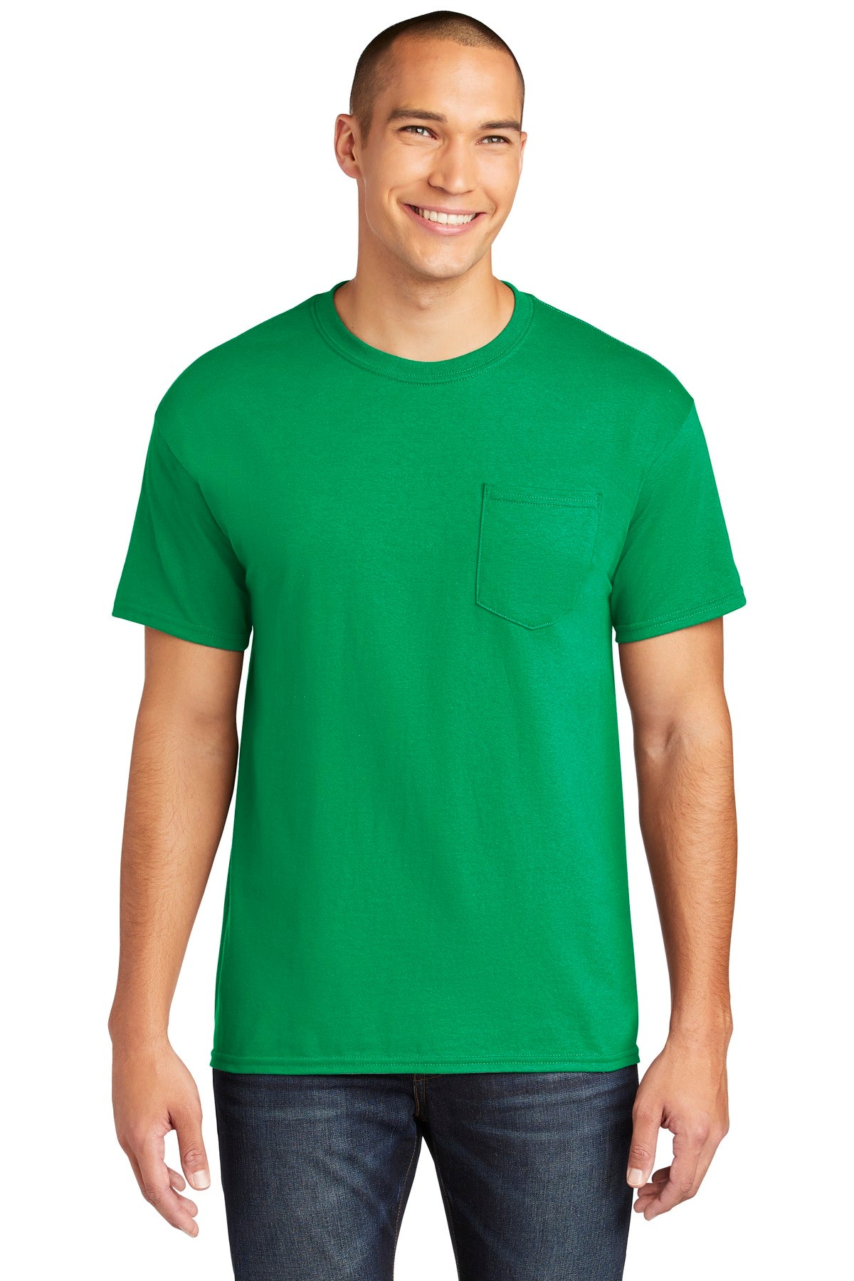 Gildan® Heavy Cotton  100% Cotton Pocket T-Shirt