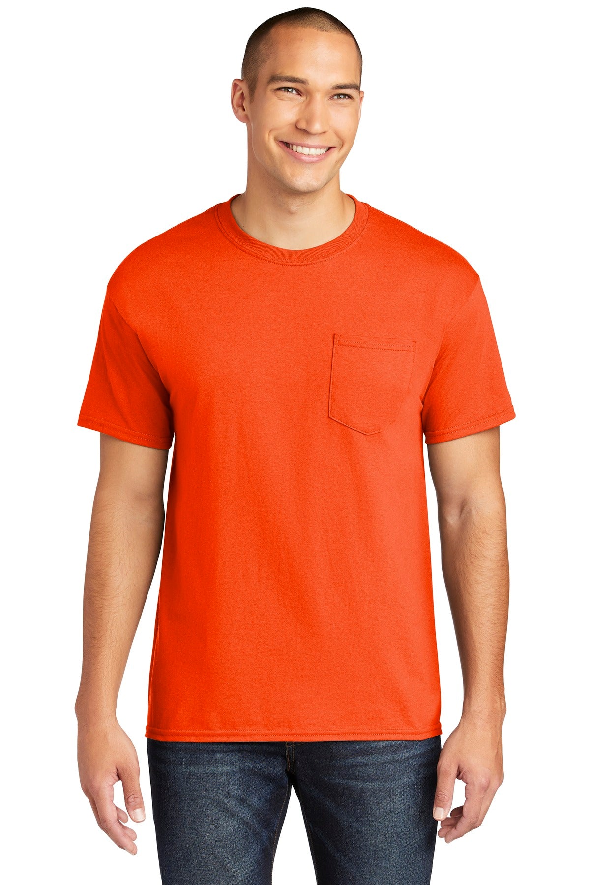 Gildan® Heavy Cotton  100% Cotton Pocket T-Shirt