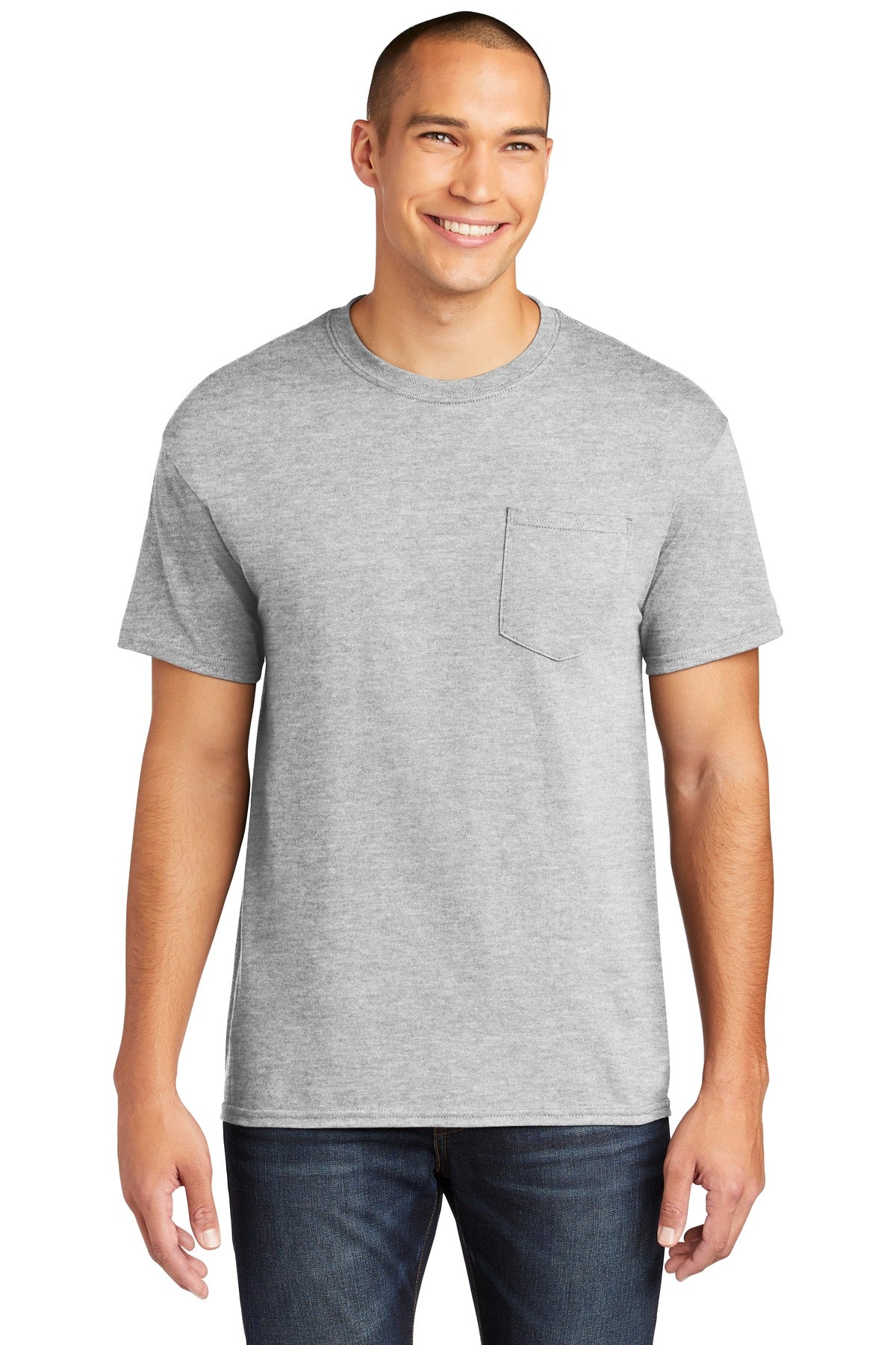 Gildan® Heavy Cotton  100% Cotton Pocket T-Shirt