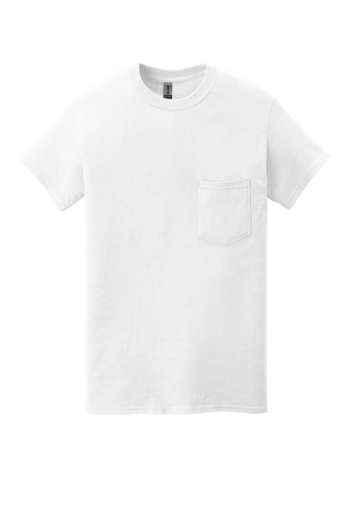 Gildan® Heavy Cotton  100% Cotton Pocket T-Shirt