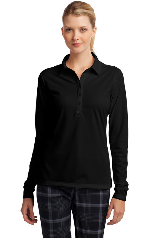 Nike Women's Long Sleeve Dri-FIT Stretch Tech Polo