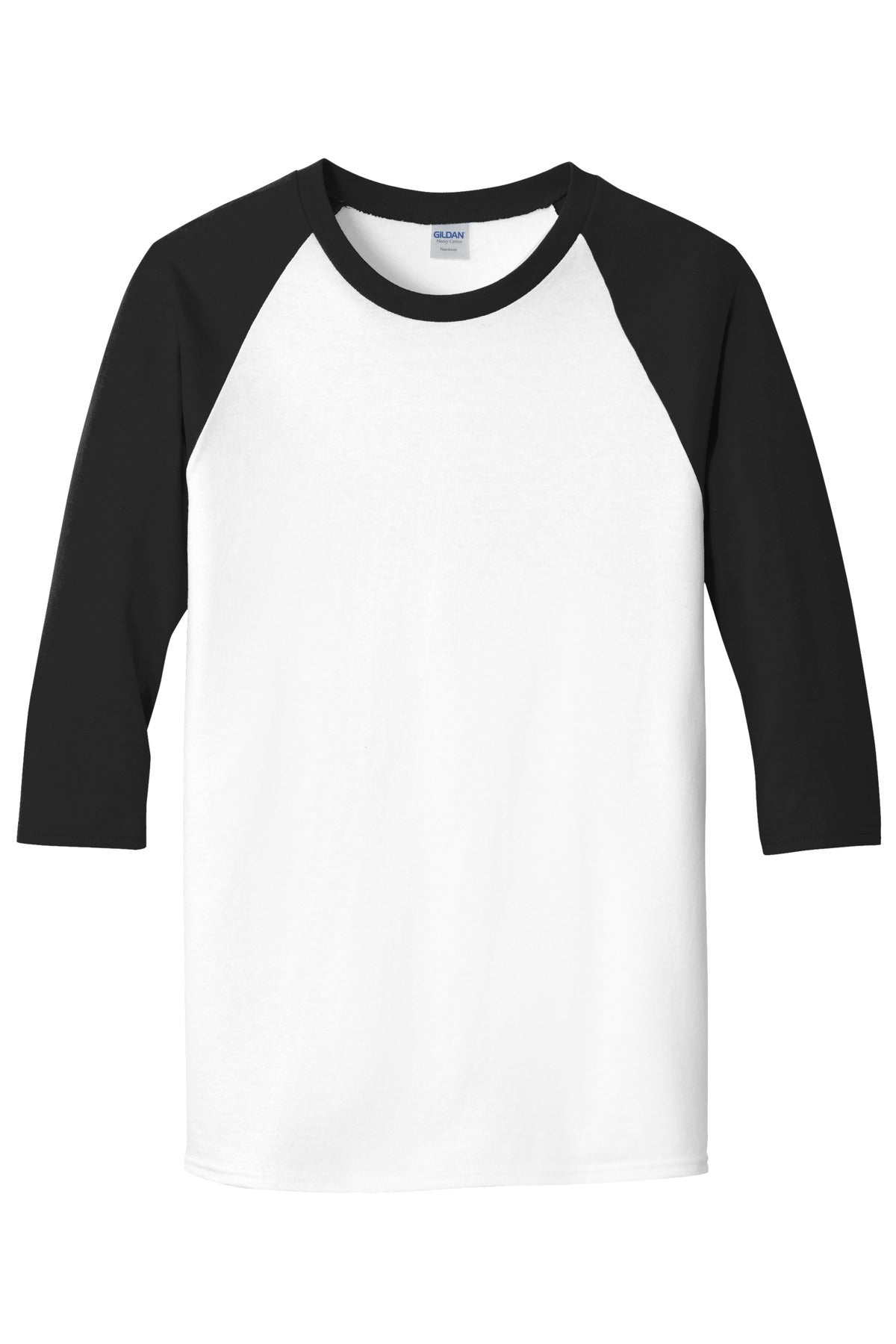 Gildan® Heavy Cotton 3/4-Sleeve Raglan T-Shirt