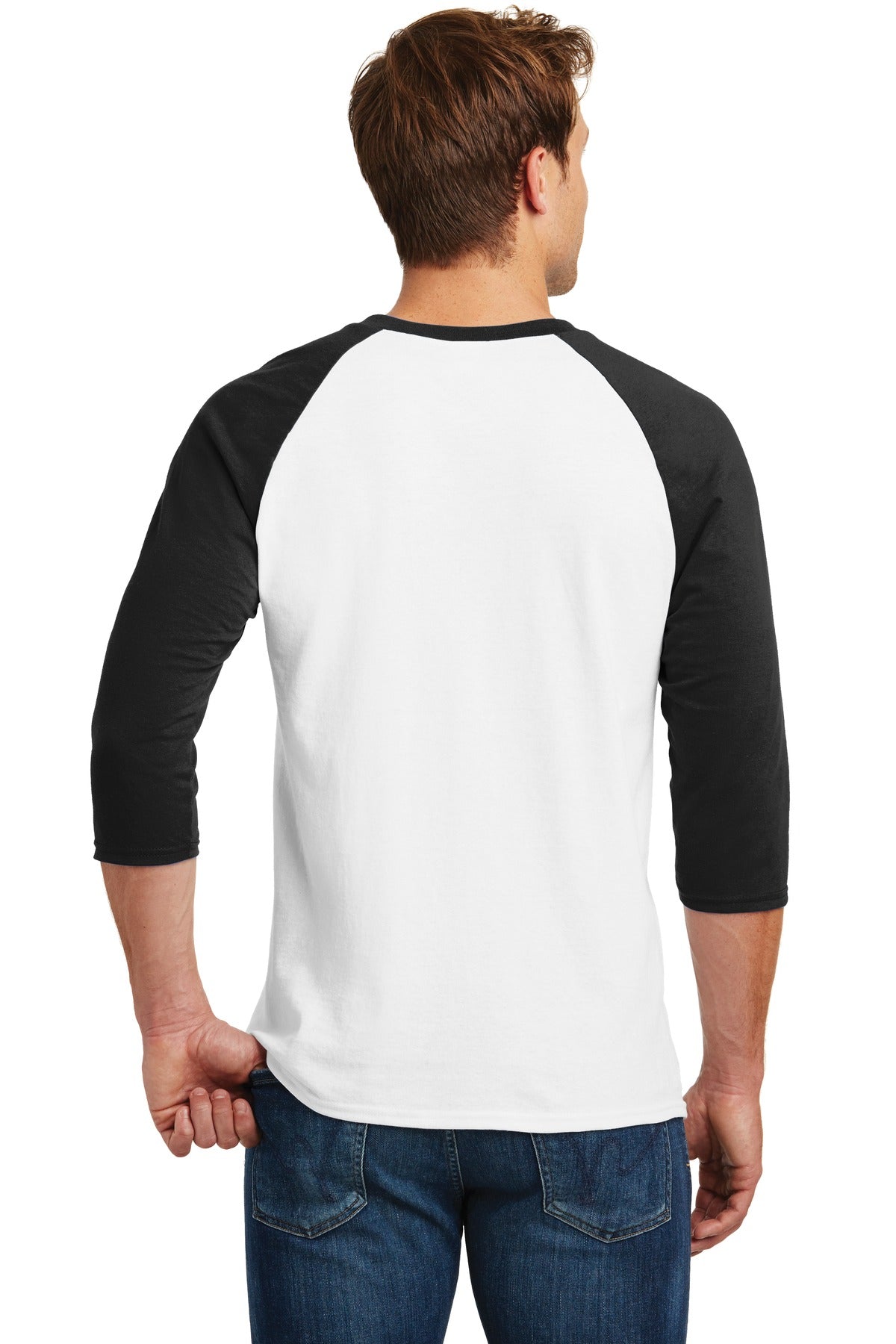 Gildan® Heavy Cotton 3/4-Sleeve Raglan T-Shirt