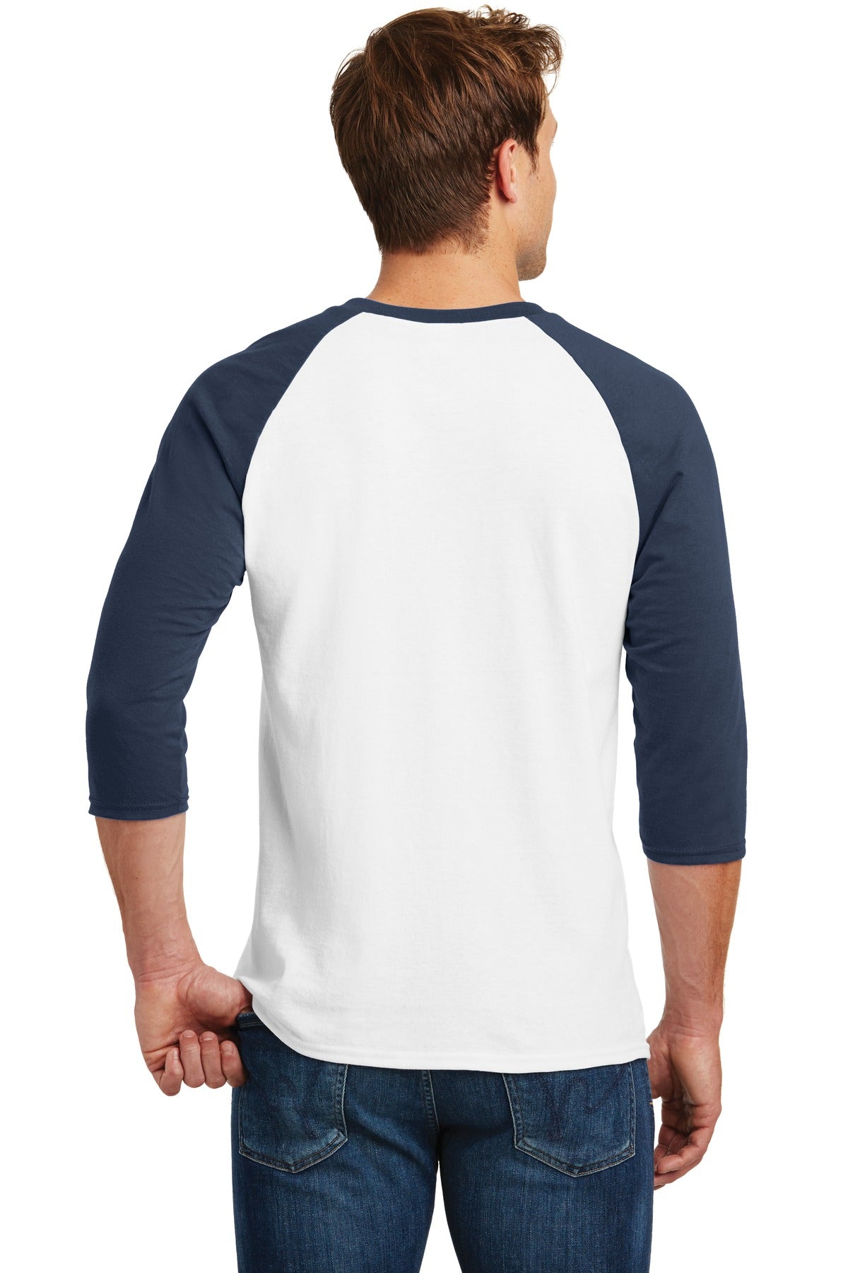 Gildan® Heavy Cotton 3/4-Sleeve Raglan T-Shirt