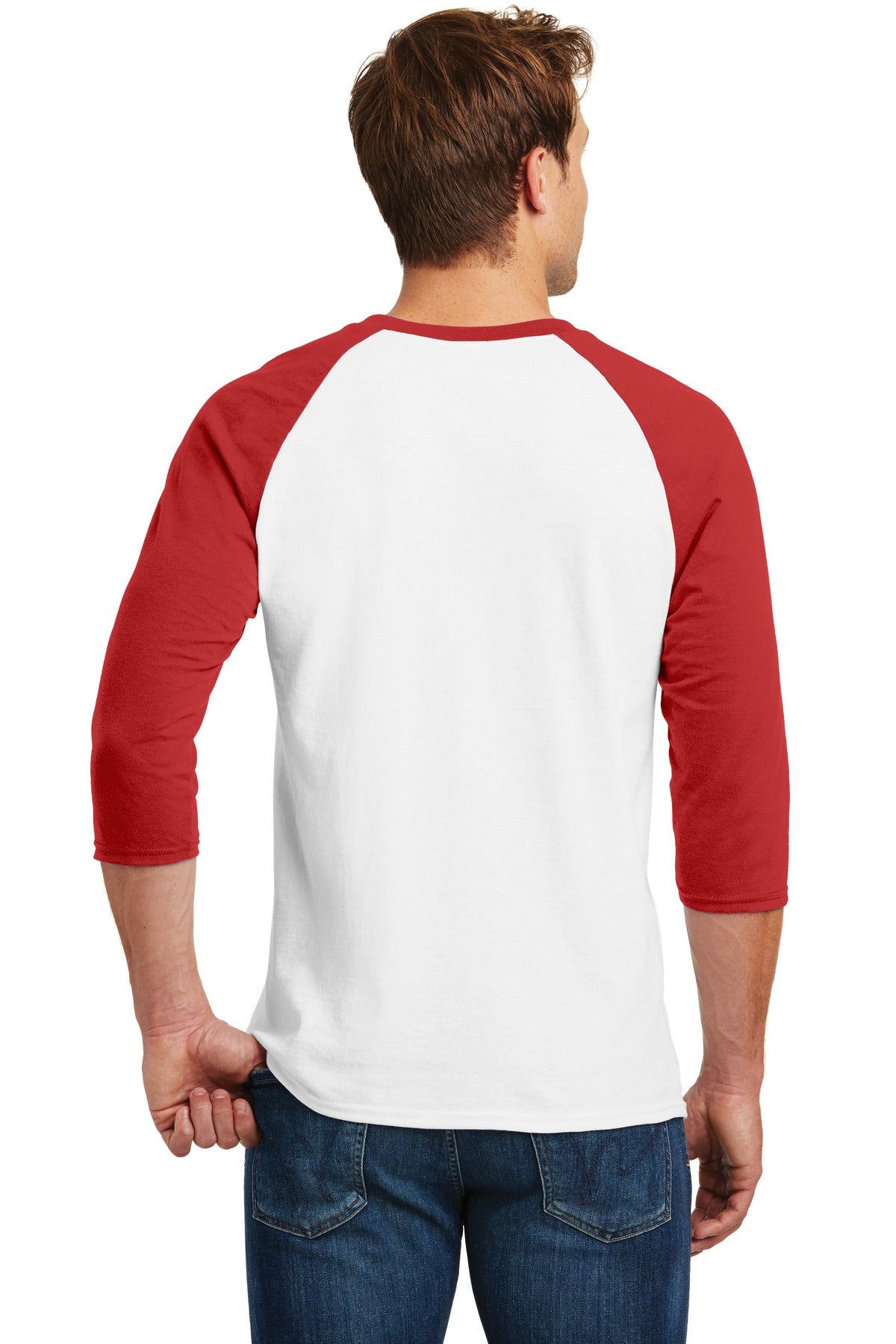 Gildan® Heavy Cotton 3/4-Sleeve Raglan T-Shirt