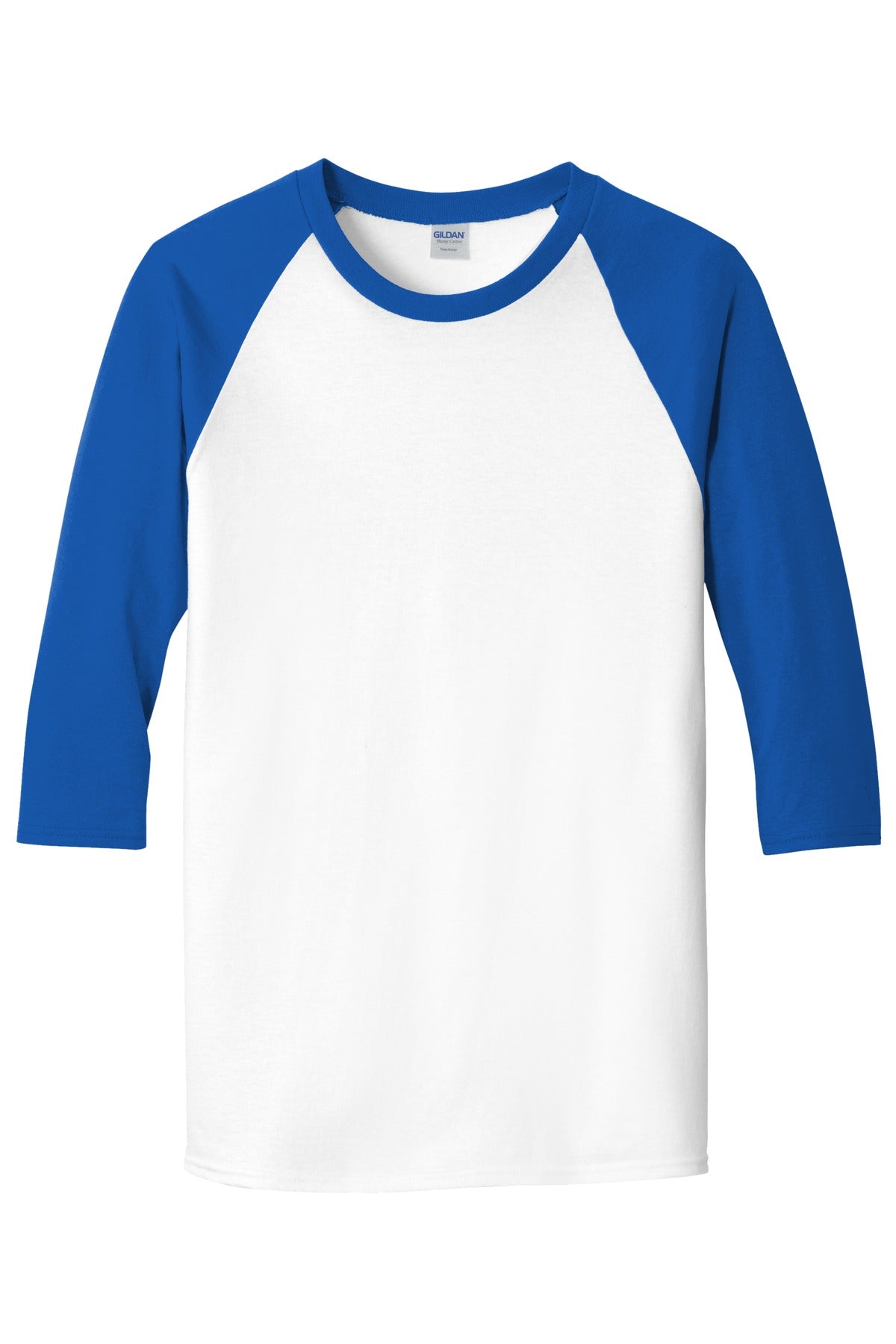 Gildan® Heavy Cotton 3/4-Sleeve Raglan T-Shirt