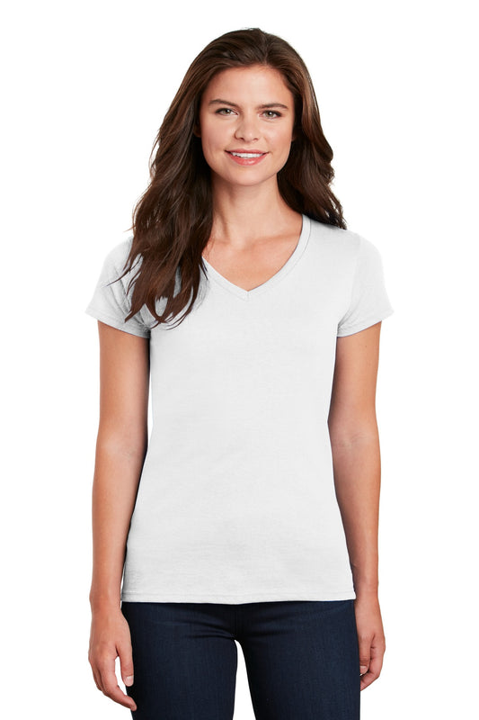 Gildan® Women's Heavy Cotton 100% Cotton V-Neck T-Shirt