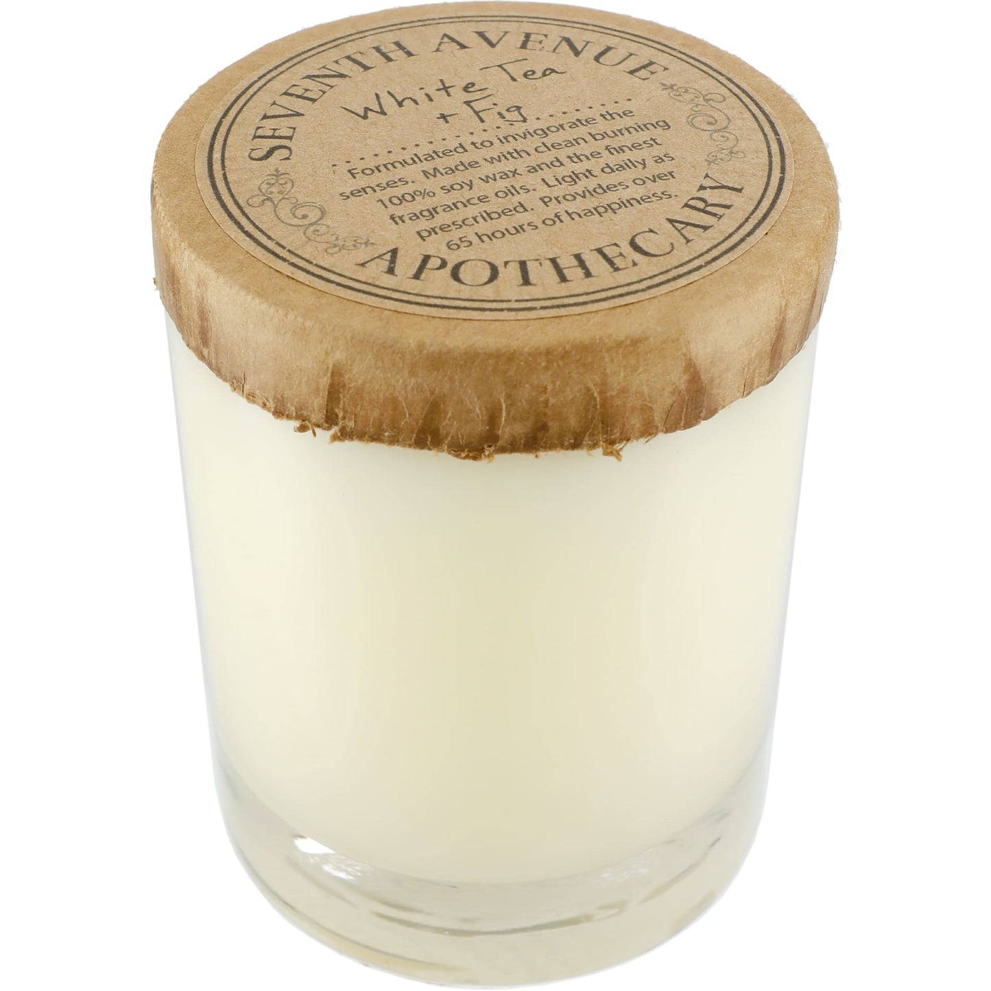 White Tea and Fig 11 oz Glass Jar Candle